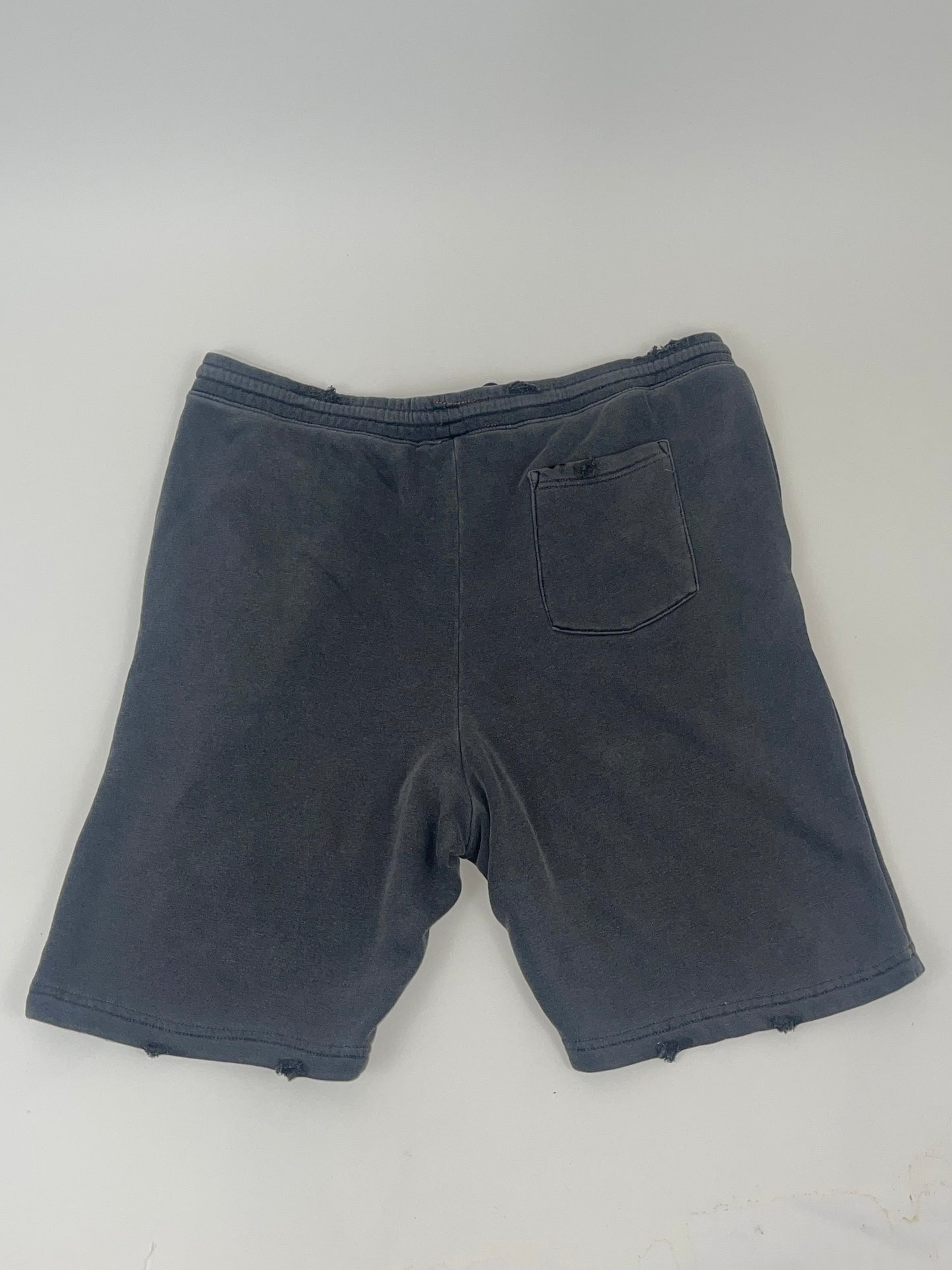 Burnt And Distressed Shorts