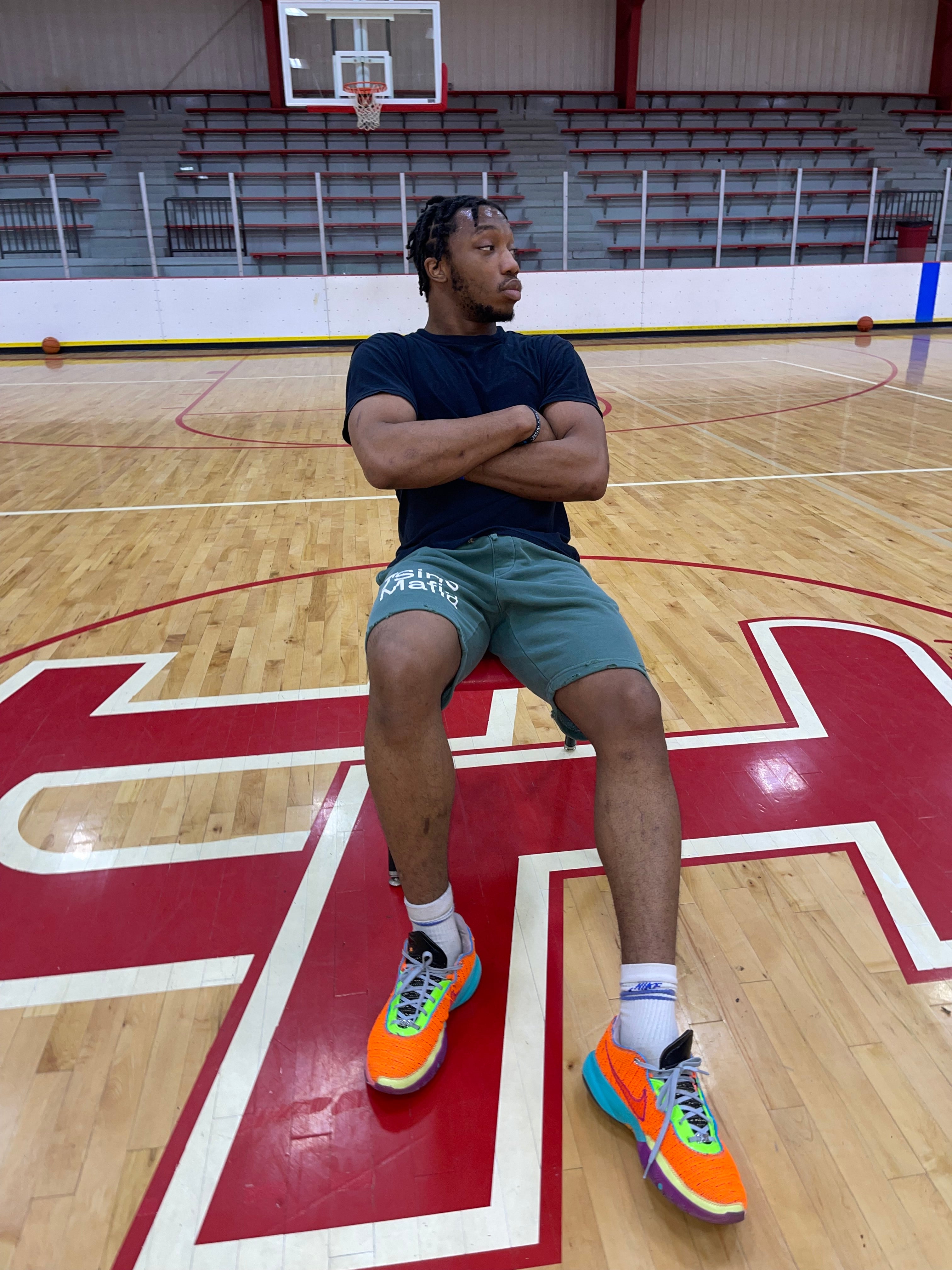 Burnt And Distressed Shorts