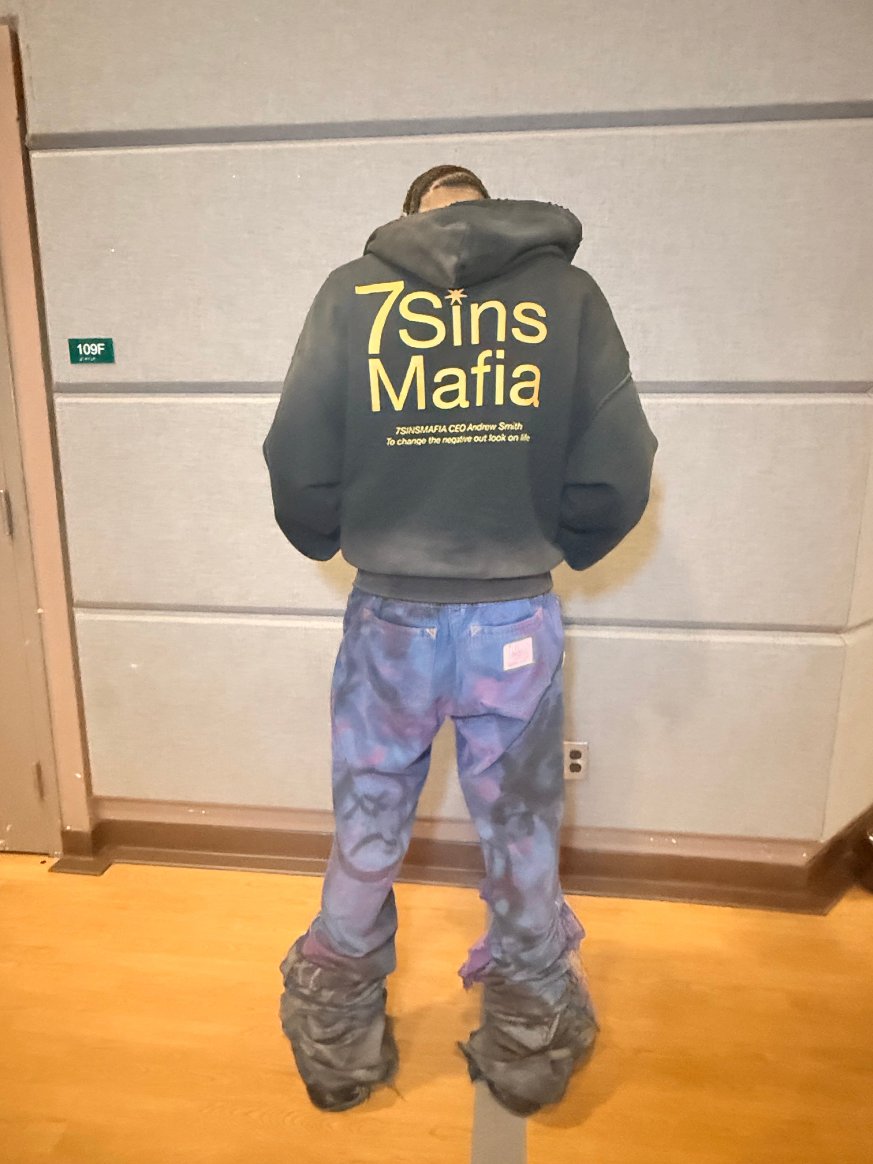 Vintage Washed Zip Hoodie