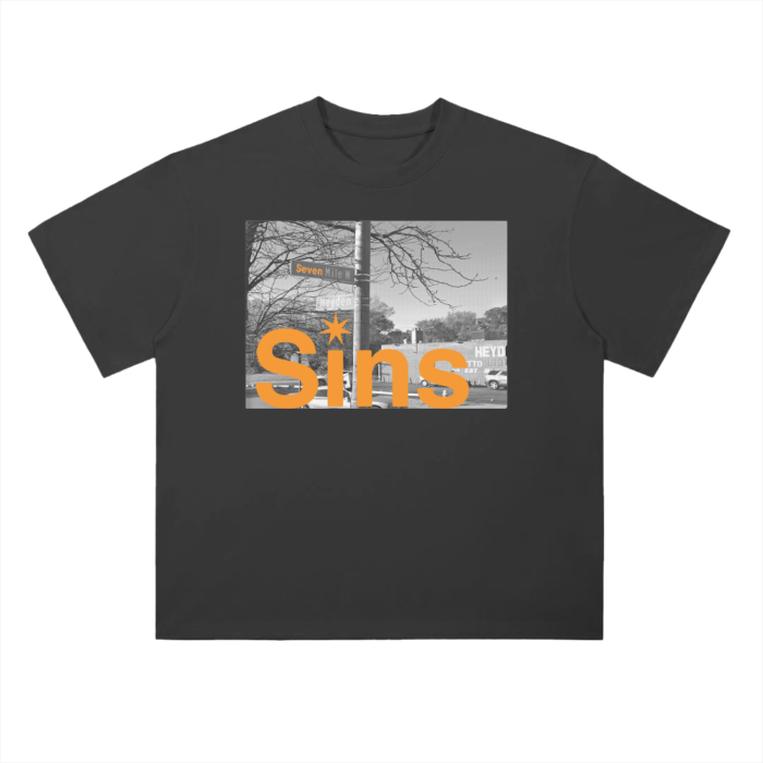 7 MILE & HEYDEN DROP SHOULDER TEE