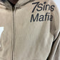 Vintage Washed Zip Hoodie