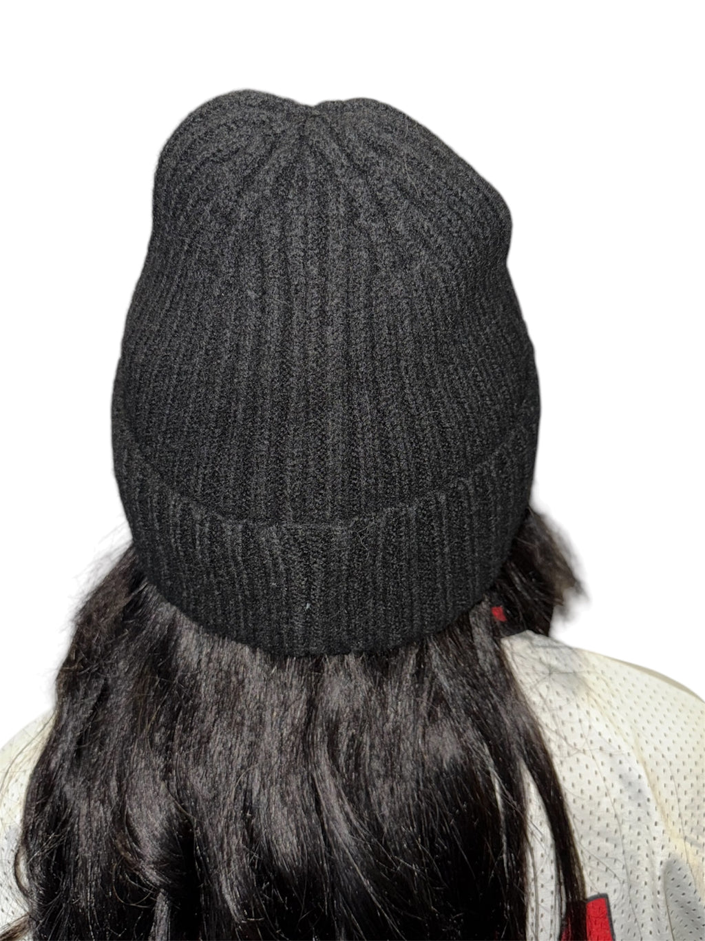 Black Bookish Knit Beanie