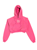 Washed Cropped Hoodie