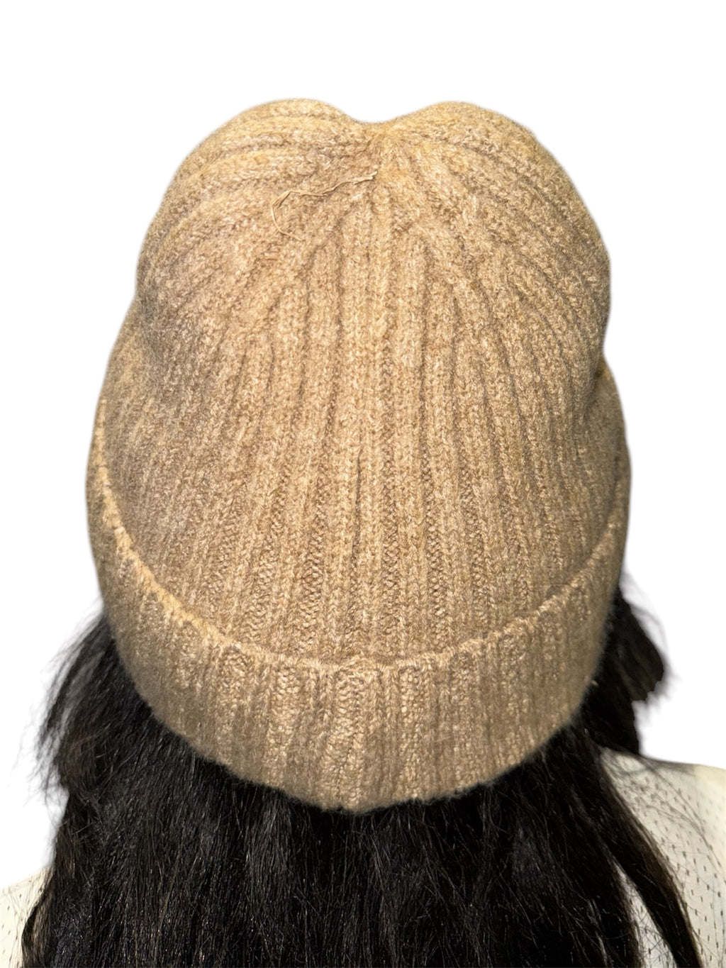 Beige Bookish Knit Beanie