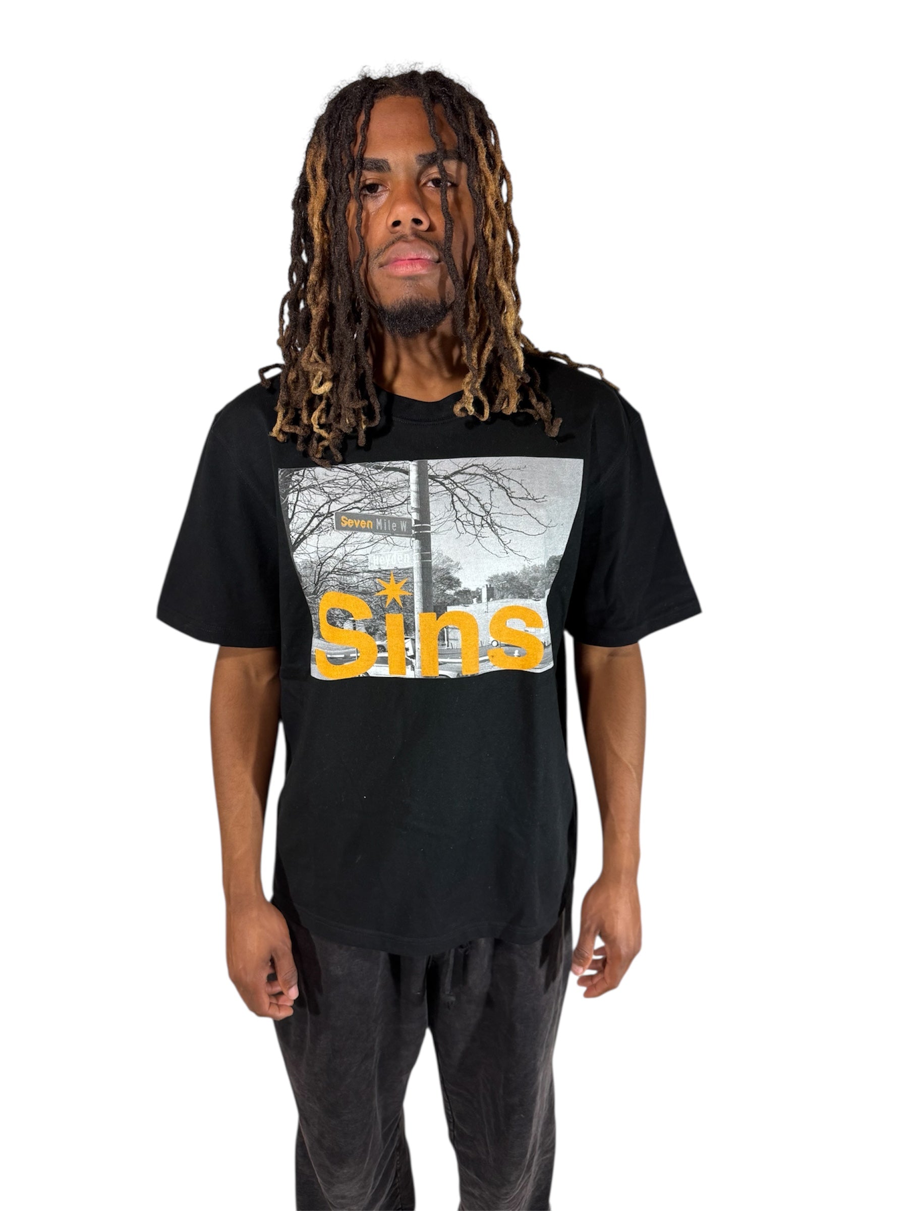 7 MILE & HEYDEN DROP SHOULDER TEE