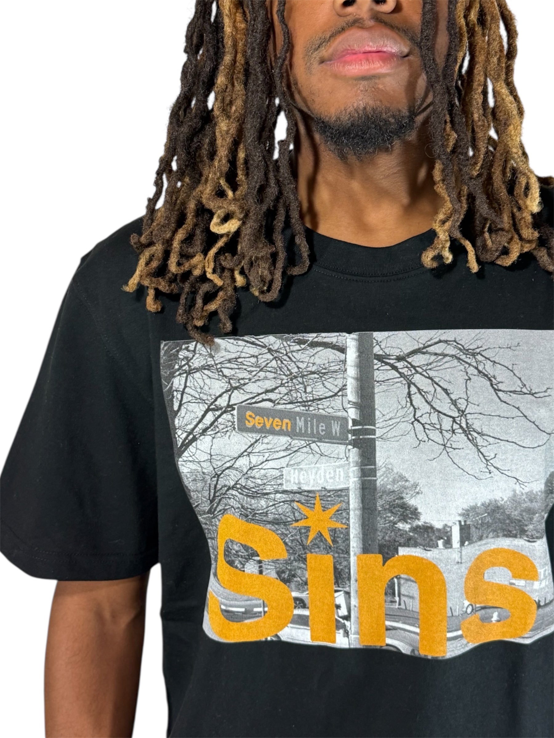 7 MILE & HEYDEN DROP SHOULDER TEE