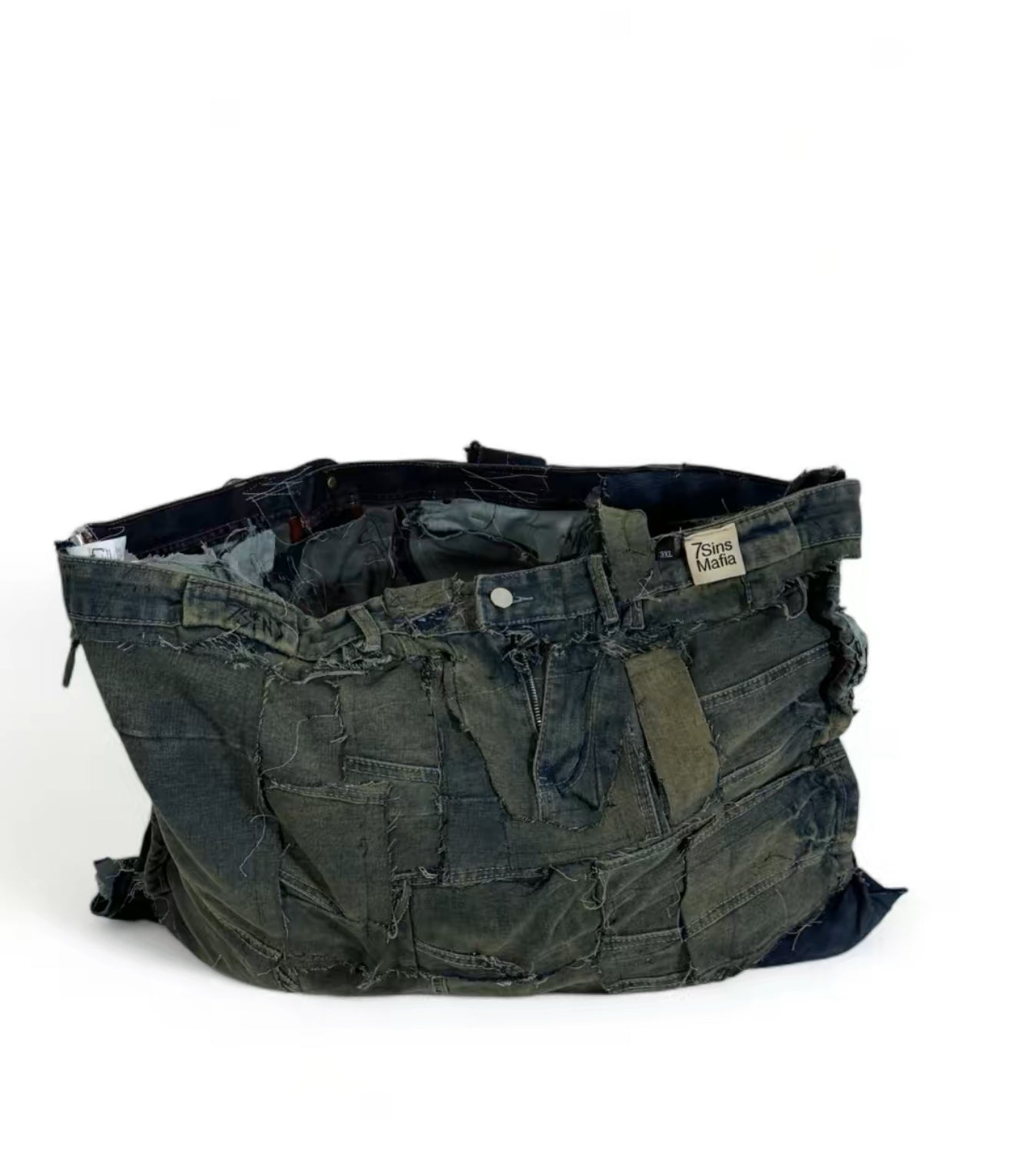 Hand Crafted Vintage Denim Tote bag