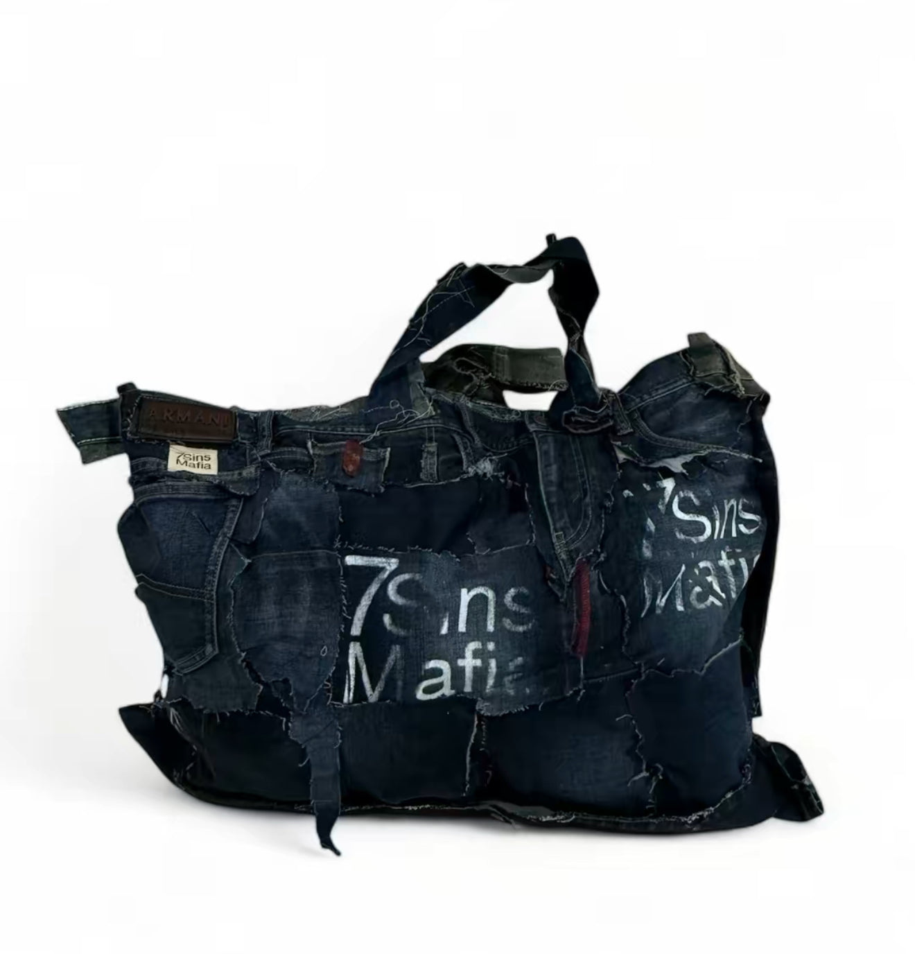 Hand Crafted Vintage Denim Tote bag